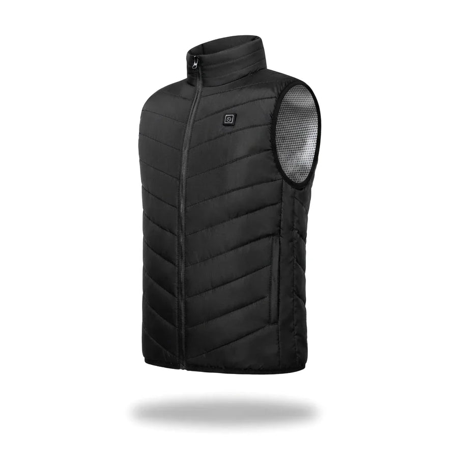 Chaleco calefactable negro